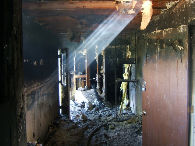 Live fire training on Dowlin Forge Road 2005.